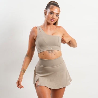 Asymmetric Top & Skort Set